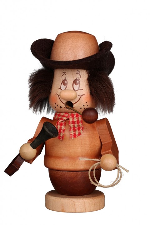 Räuchermann Miniwichtel Cowboy