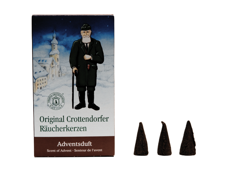 Adventsduft - Original Crottendorfer Räucherkerzen