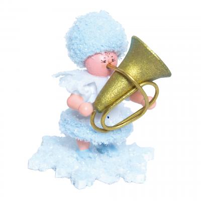 Schneeflöckchen mit Tuba