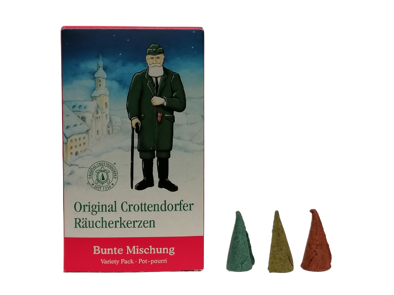 Bunte Mischung - Original Crottendorfer Räucherkerzen