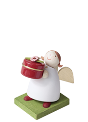 Schutzengel mit Geschenkedose