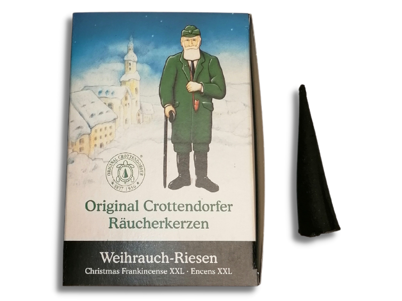 Weihrauch-Riesen 20er Pack - Original Crottendorfer Räucherkerzen