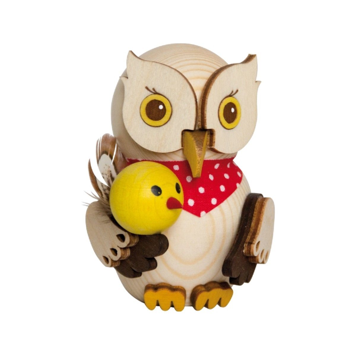 Minieule mit Kücken 