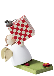 Schutzengel mit Paket