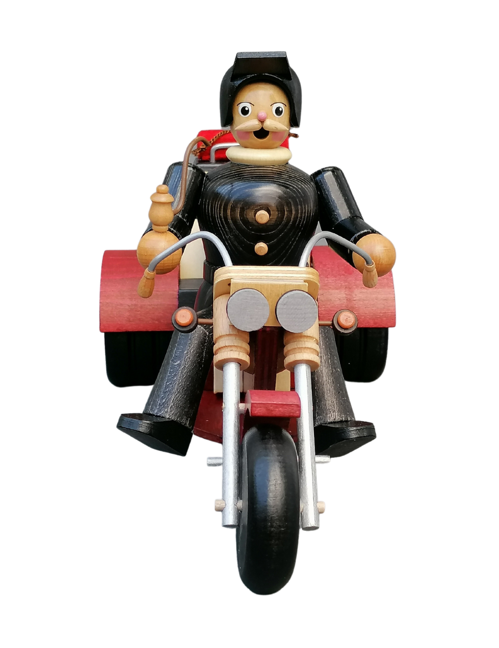 Räuchermann auf Trike Räuchermann auf Trike