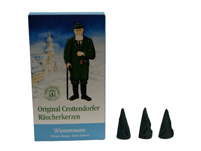 Wintertraum - Original Crottendorfer Räucherkerzen