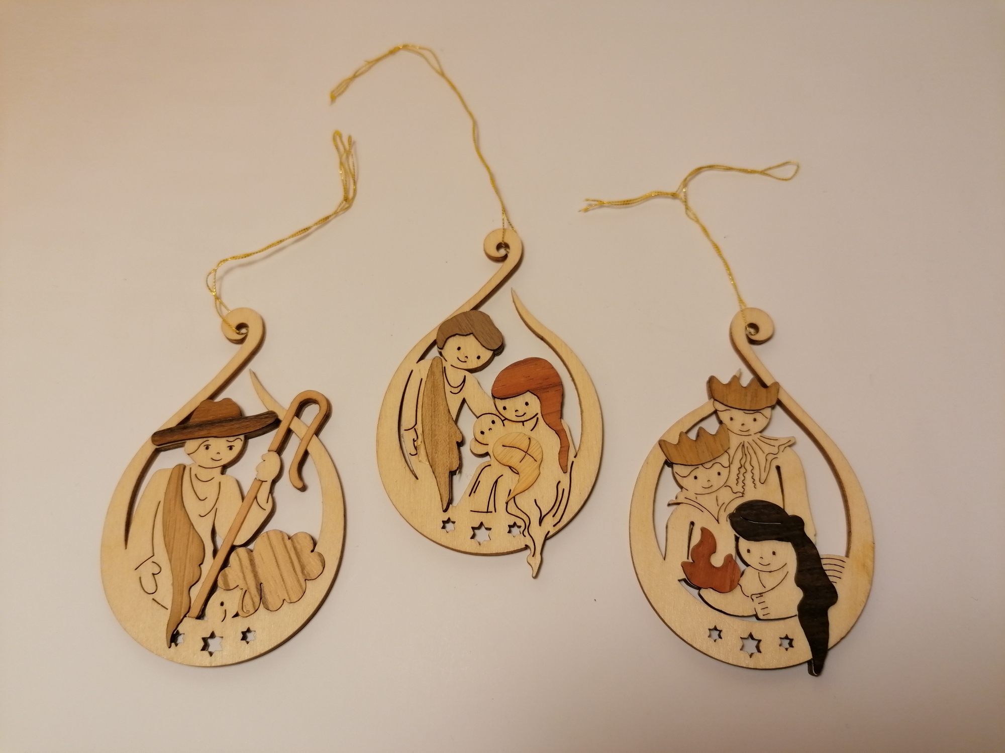 Krippenmotive 3-er Set