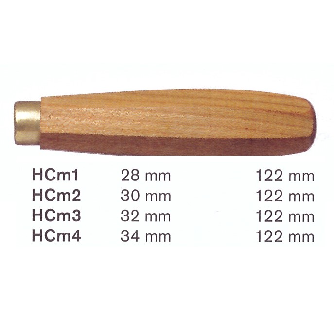 Holzheft ohne Schlagring für Stechbeitel