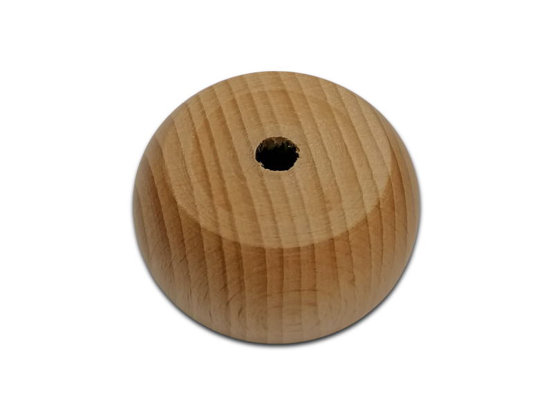 Teelichttülle gebohrt