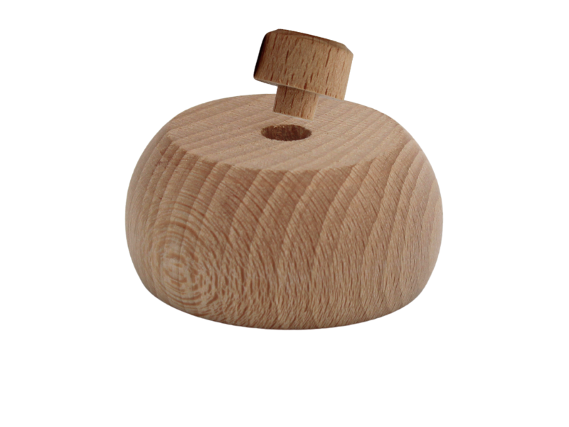 Teelichttülle gebohrt